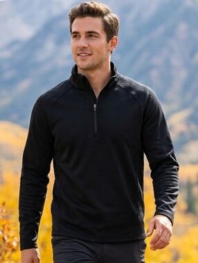 Spyder Mens Limitless 1/4 Zip Pullover Active Size Small